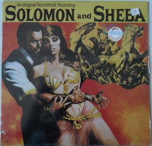 Mario Nascimbene : Solomon And Sheba (An Original Soundtrack Recording) (LP, RE)