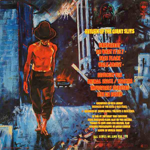 The Slits : Return Of The Giant Slits (LP, Album, Ltd + 7", Single, Promo, Sol)