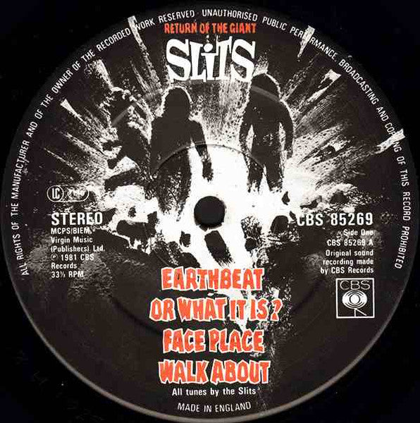The Slits : Return Of The Giant Slits (LP, Album, Ltd + 7", Single, Promo, Sol)