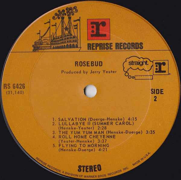 Rosebud (3) : Rosebud (LP, Album)