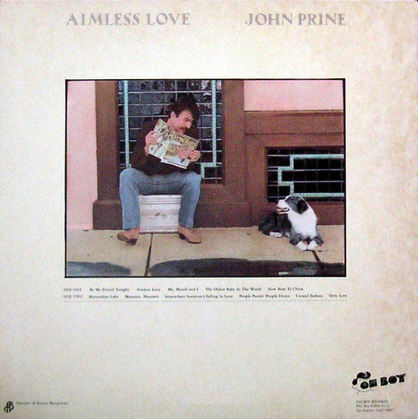 John Prine : Aimless Love (LP, Album)
