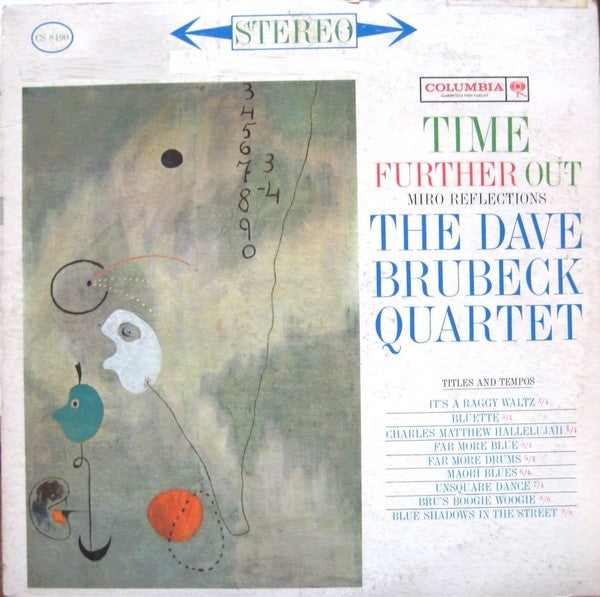 The Dave Brubeck Quartet : Time Further Out (Miro Reflections) (LP, Album, RE)