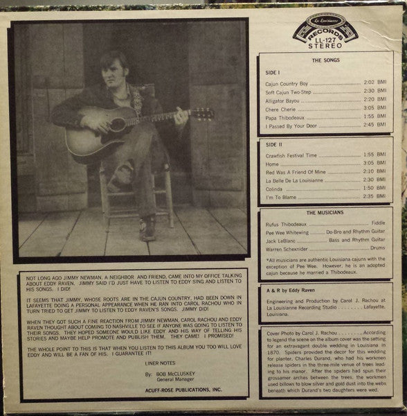 Eddy Raven : That Cajun Country Sound (LP)