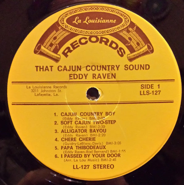 Eddy Raven : That Cajun Country Sound (LP)