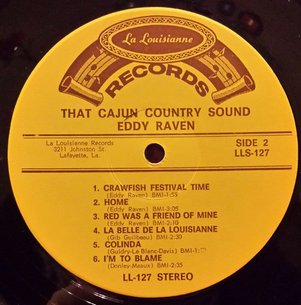 Eddy Raven : That Cajun Country Sound (LP)