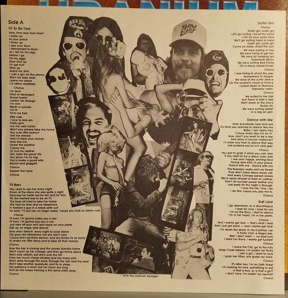 Uranium Savages : Trust Us (LP, Album, Blu)
