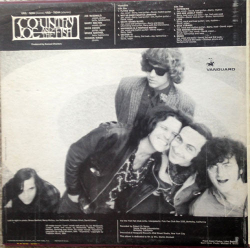 Country Joe & The Fish* : Electric Music For The Mind And Body (LP, Album, Pit)