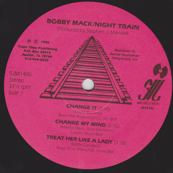 Bobby Mack (3) : Night Train (LP, Album)