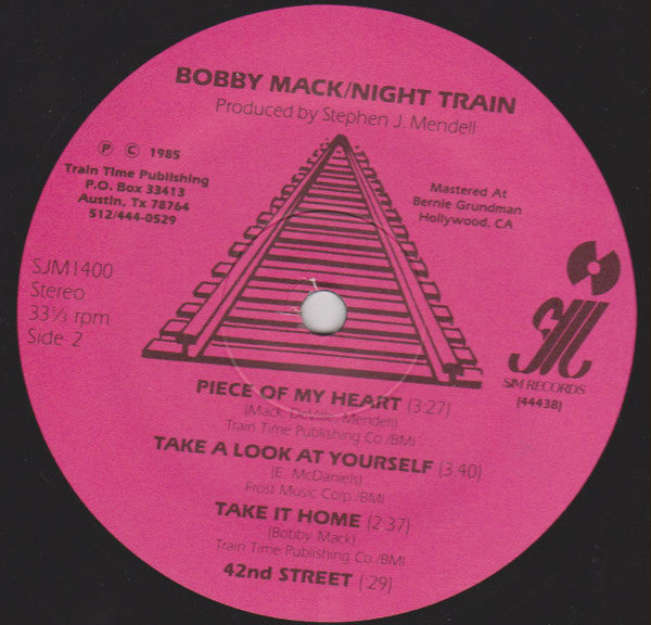 Bobby Mack (3) : Night Train (LP, Album)