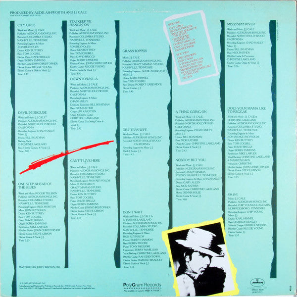 J.J. Cale : Grasshopper (LP, Album, 53 )