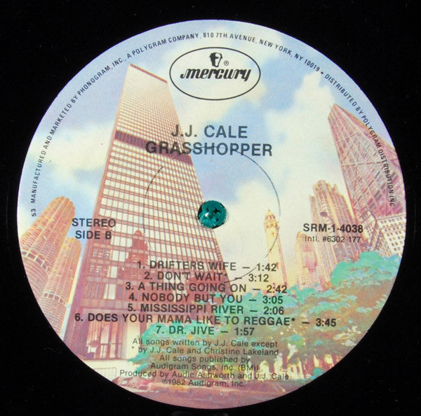 J.J. Cale : Grasshopper (LP, Album, 53 )