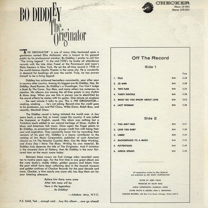 Bo Diddley : The Originator (LP, Comp)