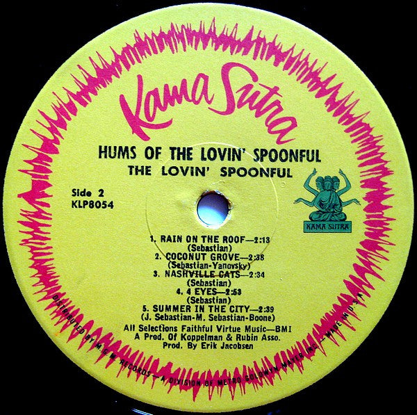 The Lovin' Spoonful : Hums Of The Lovin' Spoonful (LP, Album, Mono)