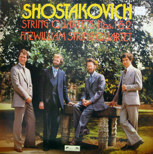 Shostakovich*, Fitzwilliam String Quartet : String Quartets Nos. 1 & 2 (LP)
