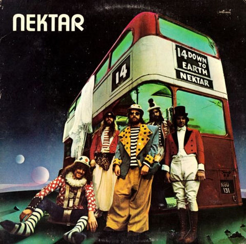 Nektar : Down To Earth (LP, Album, Promo, Gat)