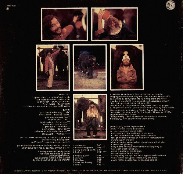 Nektar : Down To Earth (LP, Album, Promo, Gat)