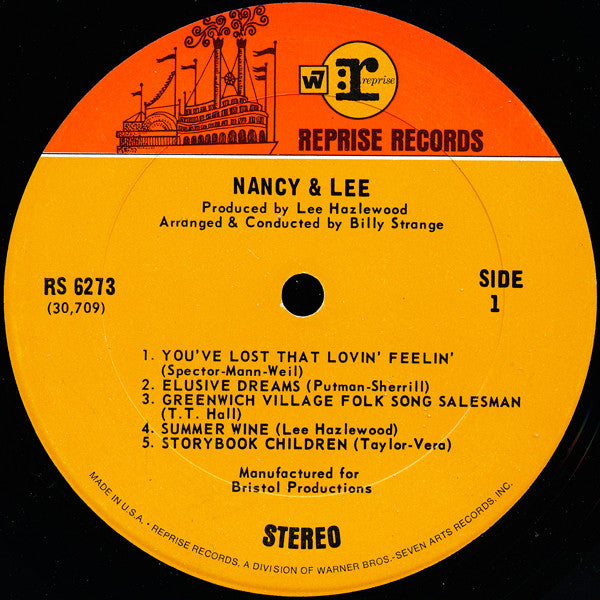 Nancy & Lee* : Nancy & Lee (LP, Album, Pit)