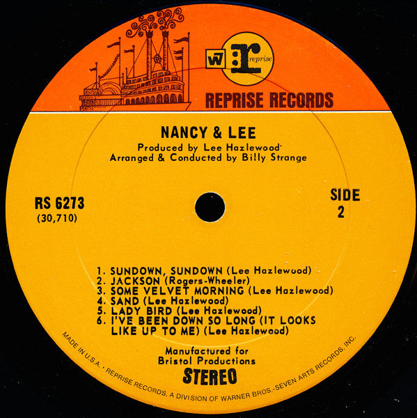 Nancy & Lee* : Nancy & Lee (LP, Album, Pit)