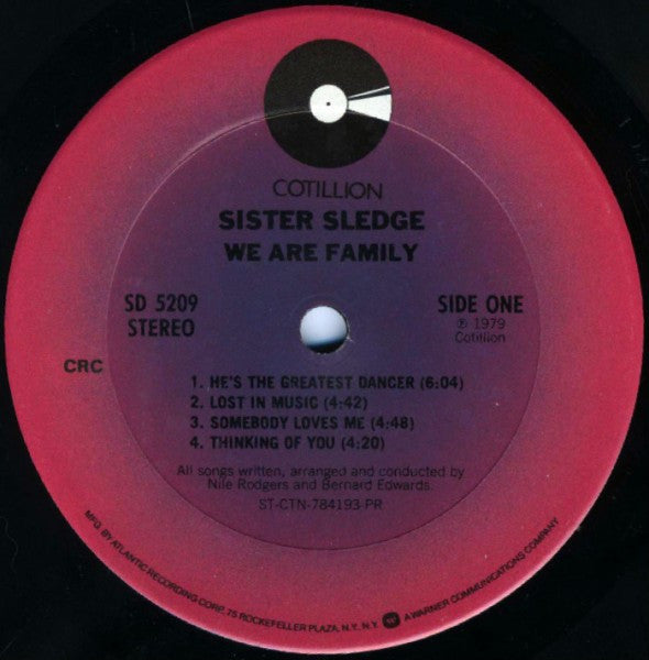 Sister Sledge : We Are Family (LP, Album, Club, Col)