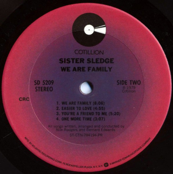 Sister Sledge : We Are Family (LP, Album, Club, Col)