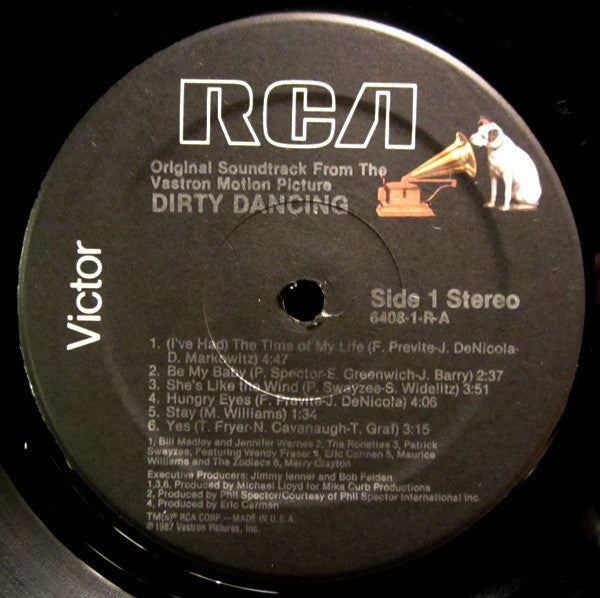 Various : Original Soundtrack From The Vestron Motion Picture - Dirty Dancing (LP, Album, Comp, Hau)