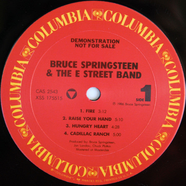 Bruce Springsteen & The E Street Band* : Live/1975-85 (LP, Comp, Promo)