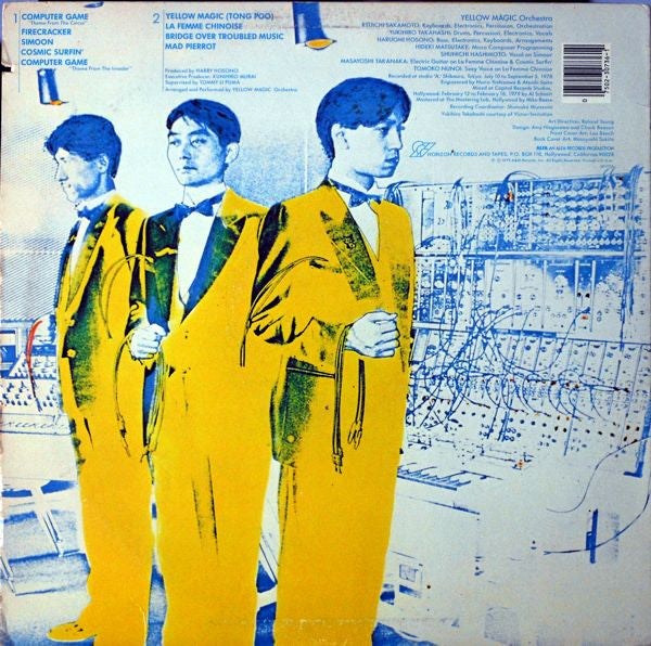 Yellow Magic Orchestra : Yellow Magic Orchestra (LP, Album, Pin)