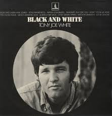 Tony Joe White : Black And White (LP, Album, Promo)