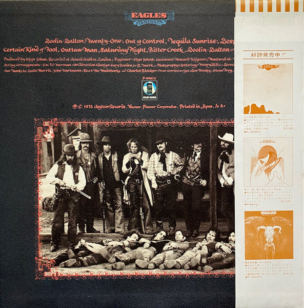 Eagles : Desperado (LP, Album, RE, Tex)