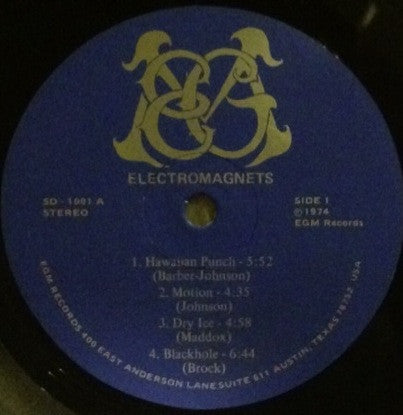 Electromagnets : Electromagnets (LP, Album)
