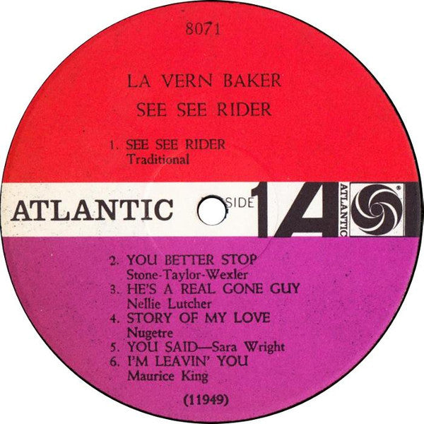 LaVern Baker : See See Rider (LP, Mono)