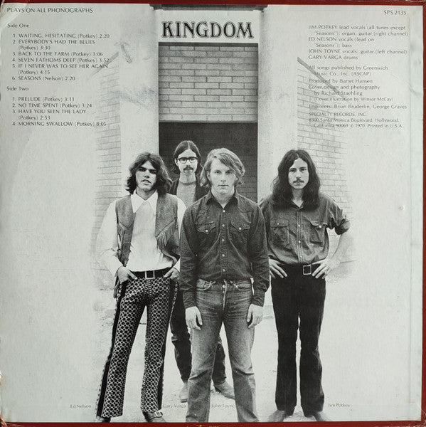 Kingdom (12) : Kingdom (LP, Album)