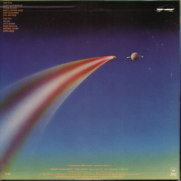 Journey : Escape (LP, Album, Emb)
