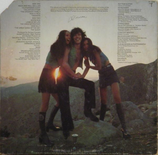 Donovan : 7-Tease (LP, Advance, Album, Promo)