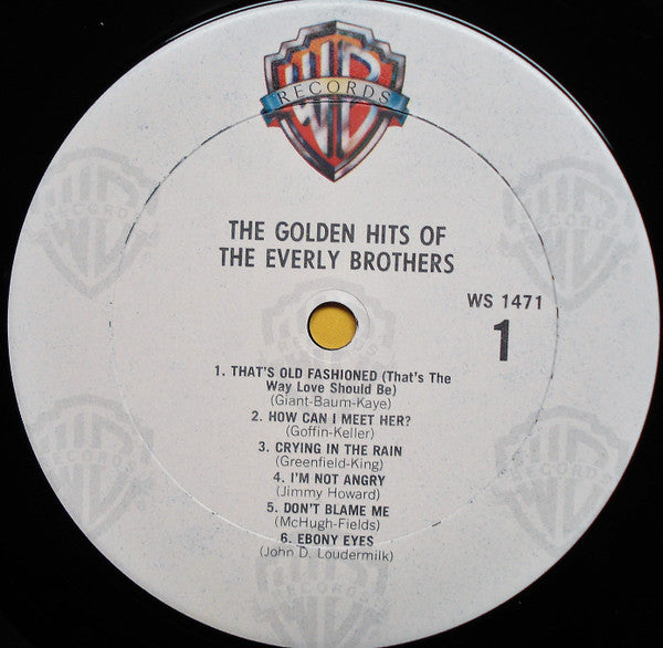 Everly Brothers : The Golden Hits Of (LP, Comp, Club)