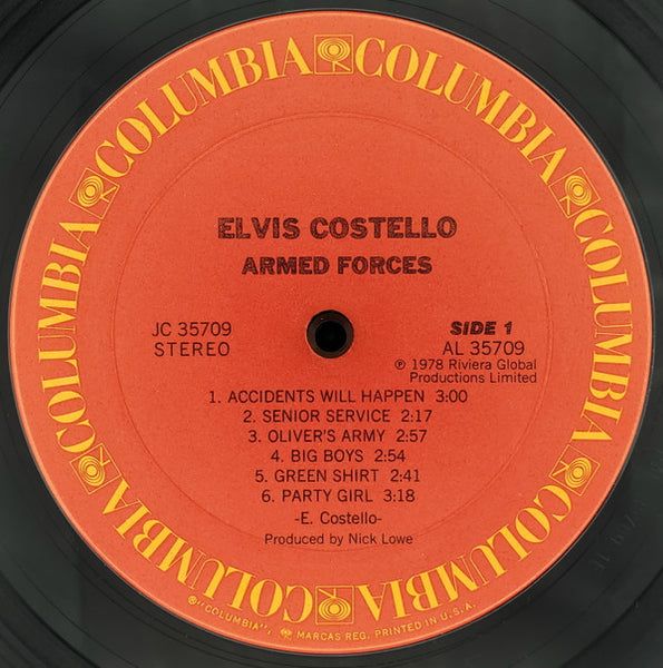Elvis Costello And The Attractions* : Armed Forces (LP, Album, San)