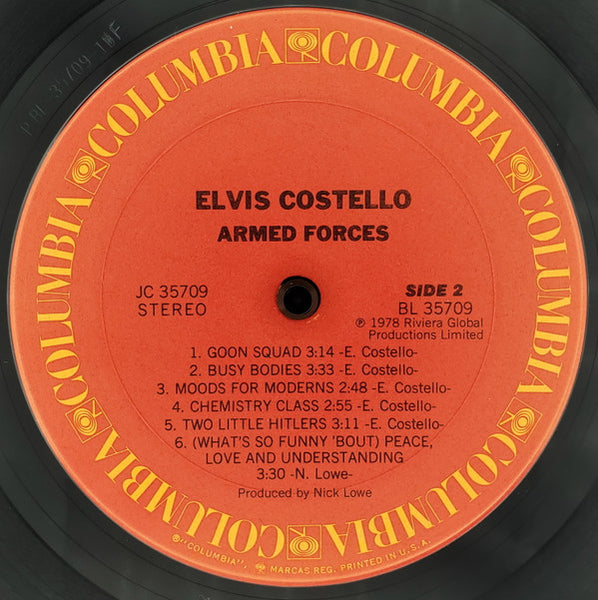 Elvis Costello And The Attractions* : Armed Forces (LP, Album, San)