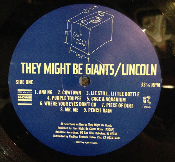 They Might Be Giants : Lincoln (LP, Album)