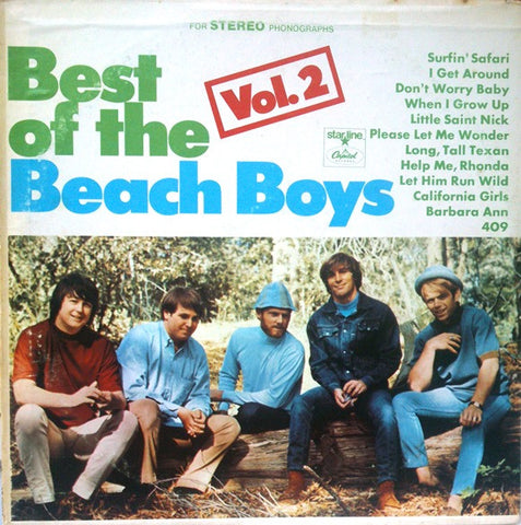 The Beach Boys : Best Of The Beach Boys, Vol. 2 (LP, Comp, Club, Pit)