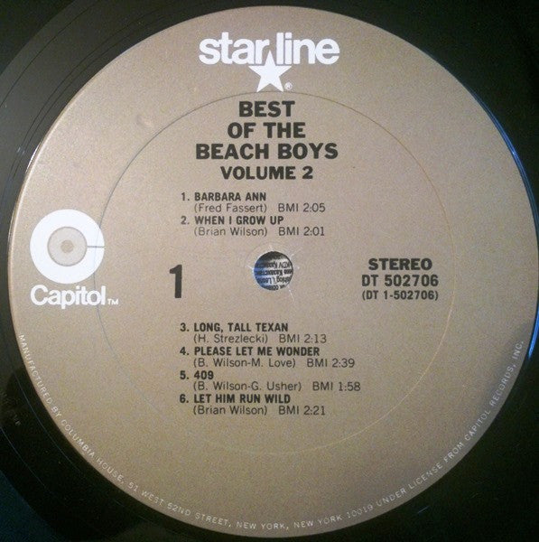 The Beach Boys : Best Of The Beach Boys, Vol. 2 (LP, Comp, Club, Pit)