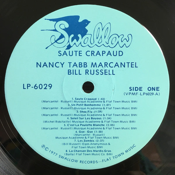Nancy Tabb Marcantel, Bill Russell (9) : Saute Crapaud (LP)
