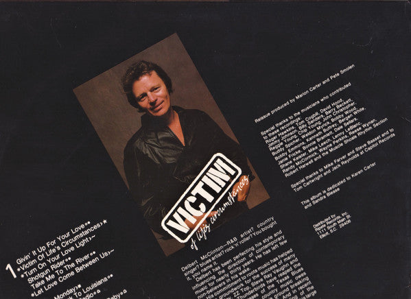 Delbert McClinton : Victim Of Life's Circumstances (LP, Album, Comp)