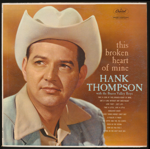 Hank Thompson And His Brazos Valley Boys : This Broken Heart Of Mine (LP, Mono)