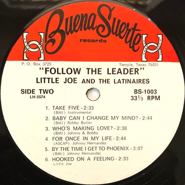 Little Joe And The Latinaires* : Follow The Leader (LP, Album)