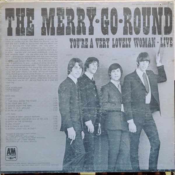 The Merry-Go-Round : The Merry-Go-Round (LP, Album, Ter)