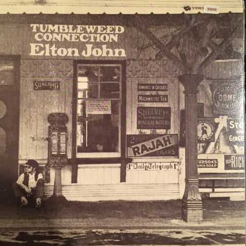 Elton John : Tumbleweed Connection (LP, Album, RE, Pin)
