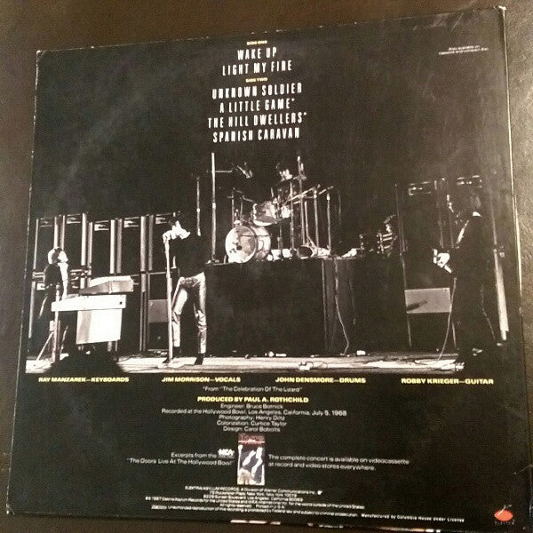 The Doors : Live At The Hollywood Bowl (LP, MiniAlbum, Club, Col)
