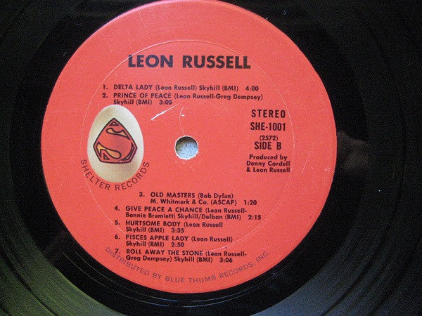 Leon Russell : Leon Russell (LP, Album, Mon)