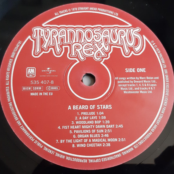 Tyrannosaurus Rex : A Beard Of Stars (LP, Album, RE, 180)