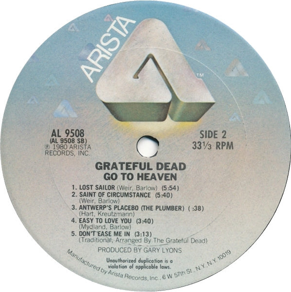 Grateful Dead* : Go To Heaven (LP, Album, Ter)